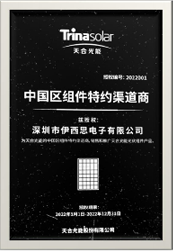 天合經銷授權書