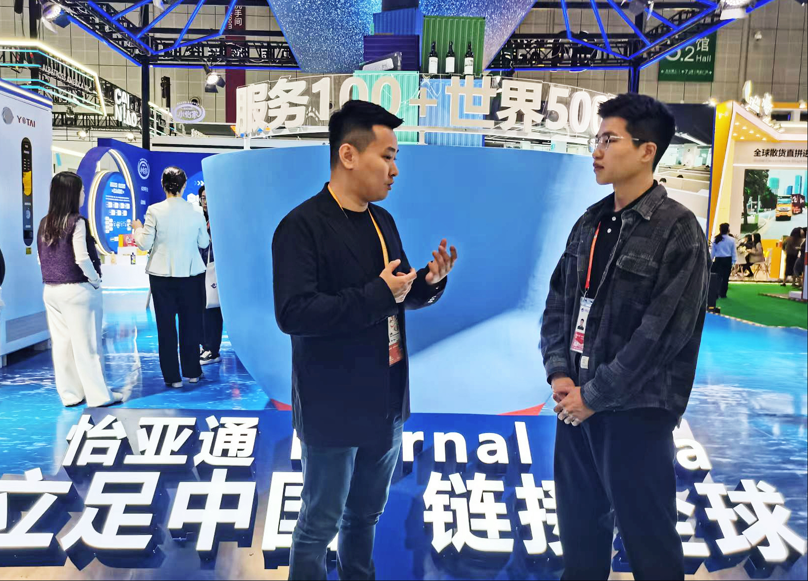 進博故事丨怡亞通王輝：進博會促進商業和文化交流